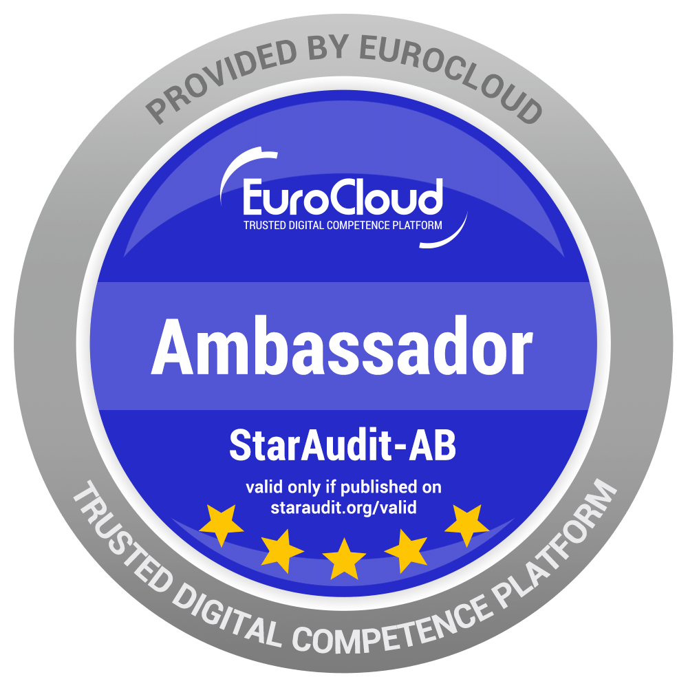 Eurocloud Ambassador Zertifikat