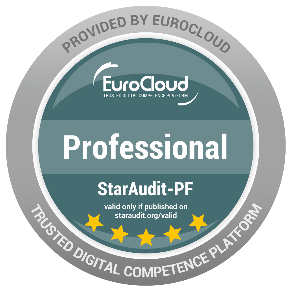 Eurocloud Professional Zertifikat